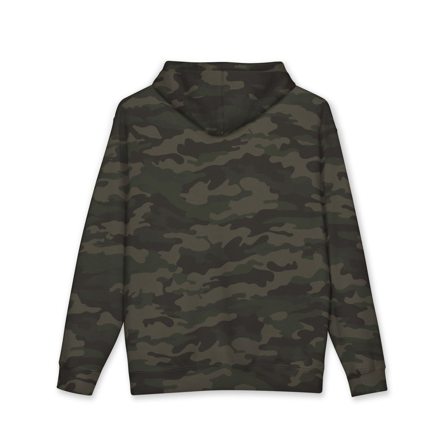 Hey Cowboy Hoodie — Vintage Gray Allover Camo Pullover