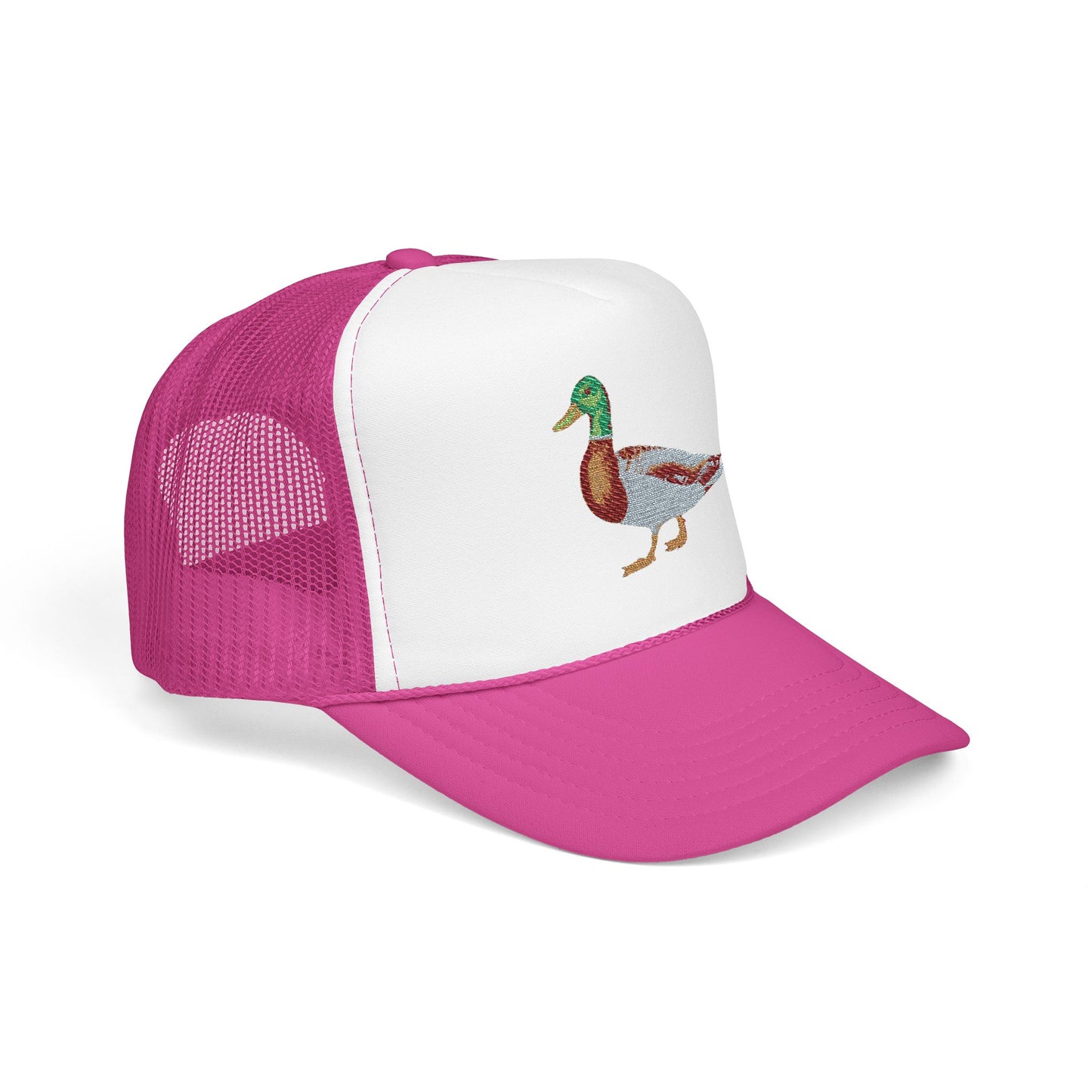 Mallard duck— Logo Foam Mesh Cap