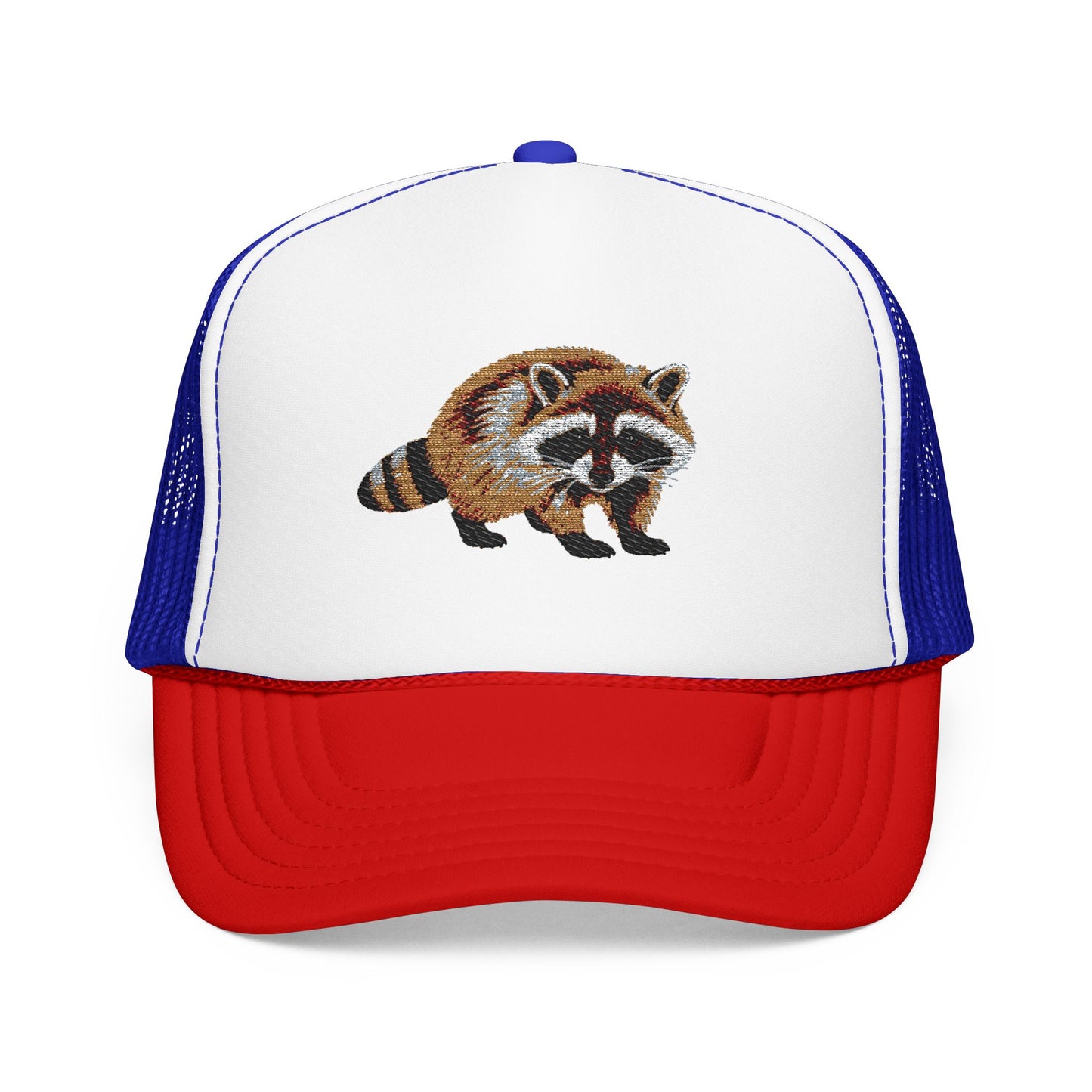 Copy of Copy of Copy of Copy of Copy of Copy of Copy of Copy of Copy of Copy of Copy of Raccoon— Logo Foam Mesh Cap