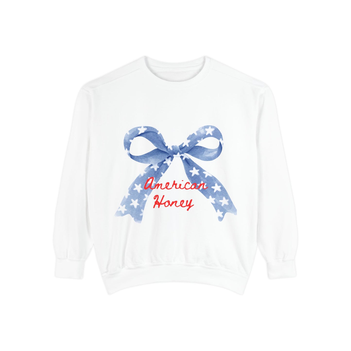 American Honey Patriotic Bow Sweatshirt