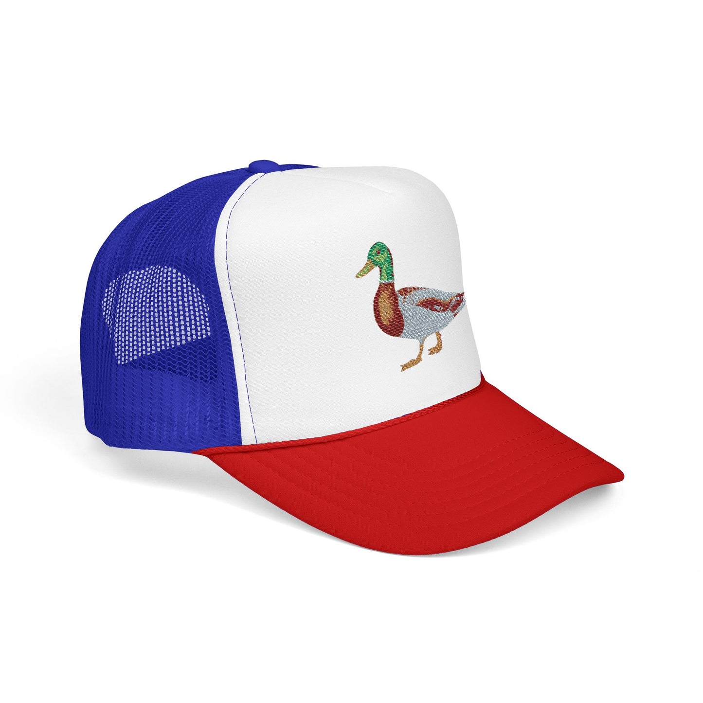 Mallard duck— Logo Foam Mesh Cap