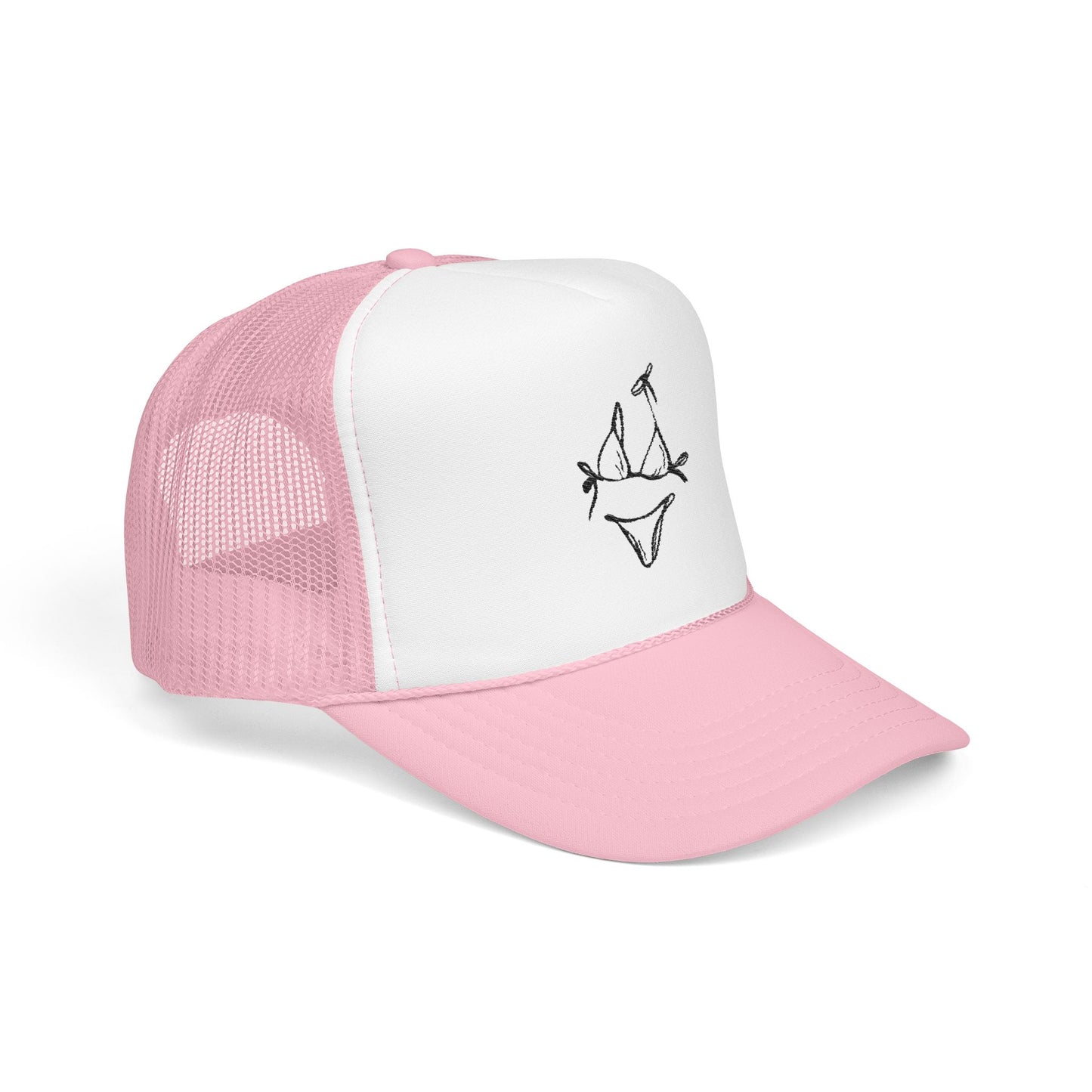 Black and white bikini— Logo Foam Mesh Cap