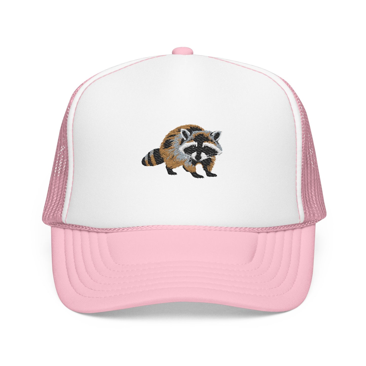 Raccoon— Logo Foam Mesh Cap