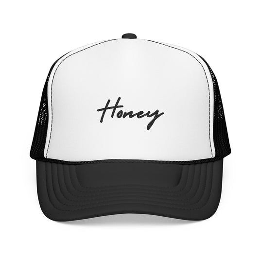 Honey — Logo Foam Mesh Cap