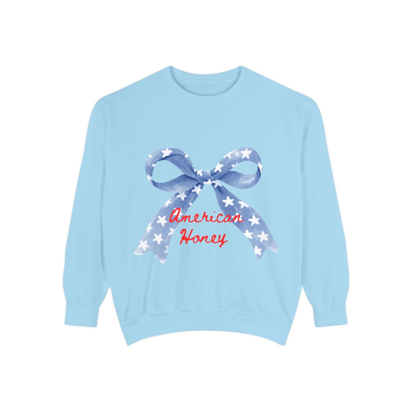 American Honey Patriotic Bow Sweatshirt
