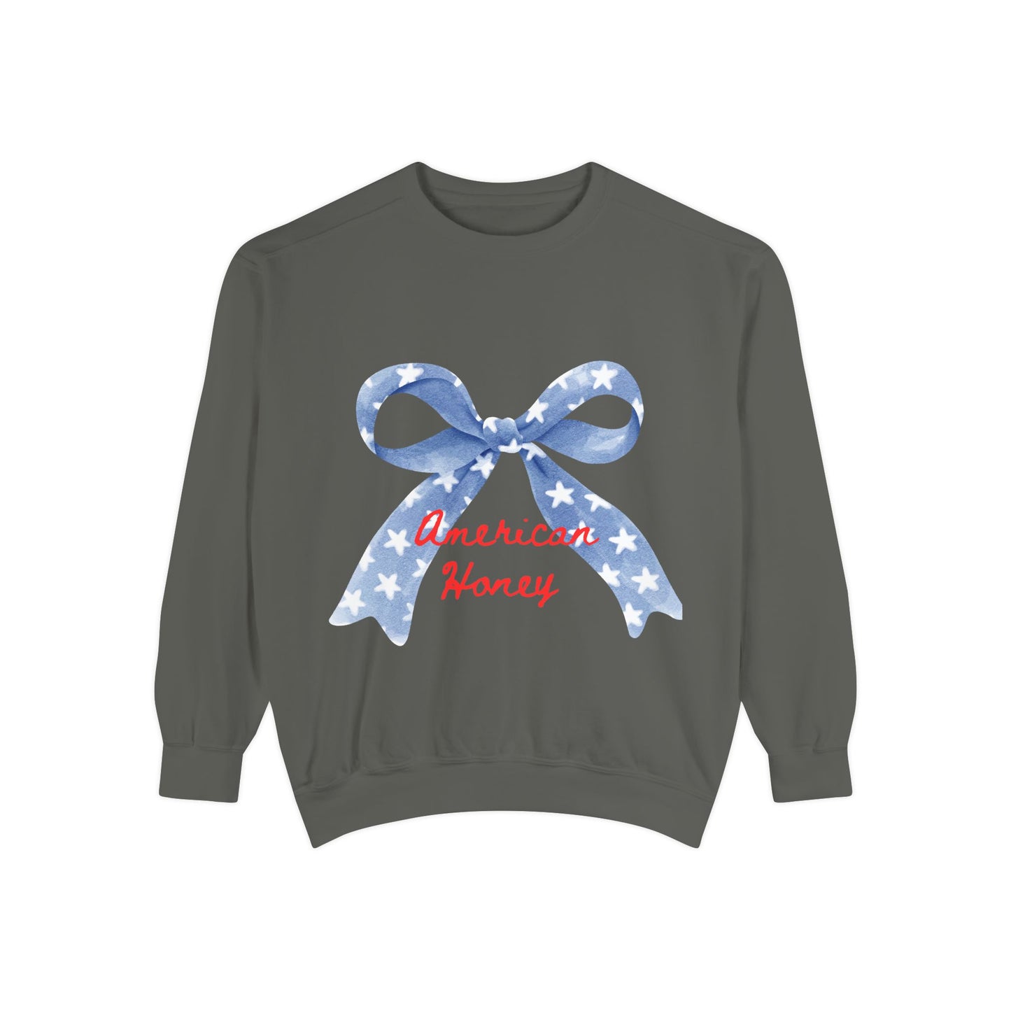 American Honey Patriotic Bow Sweatshirt