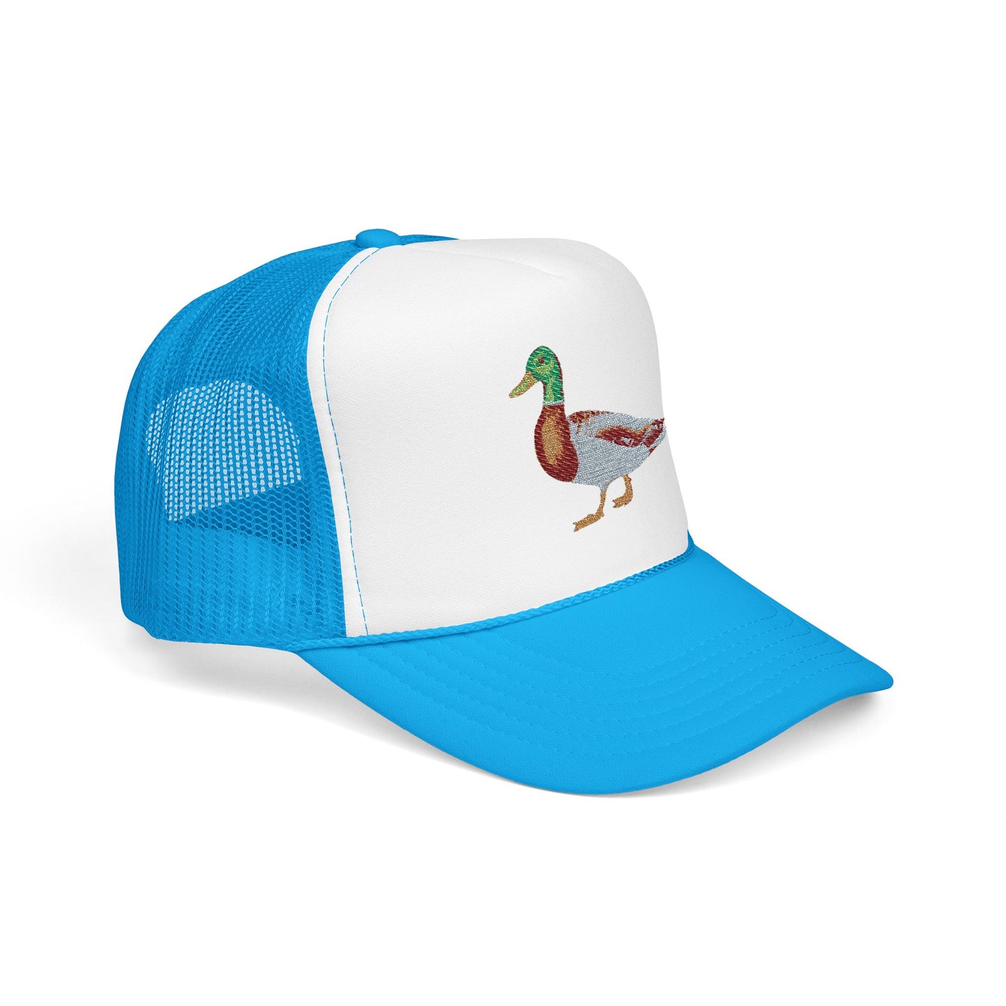 Mallard duck— Logo Foam Mesh Cap