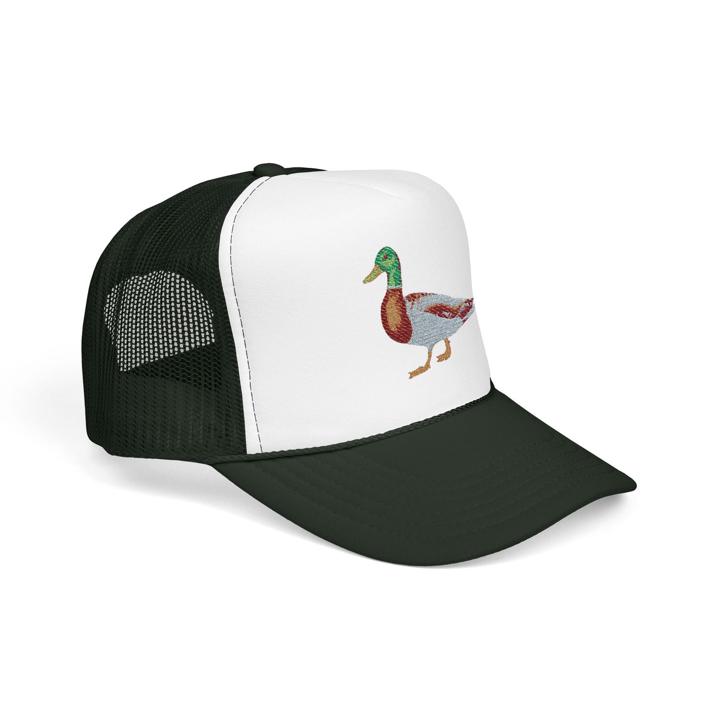 Mallard duck— Logo Foam Mesh Cap