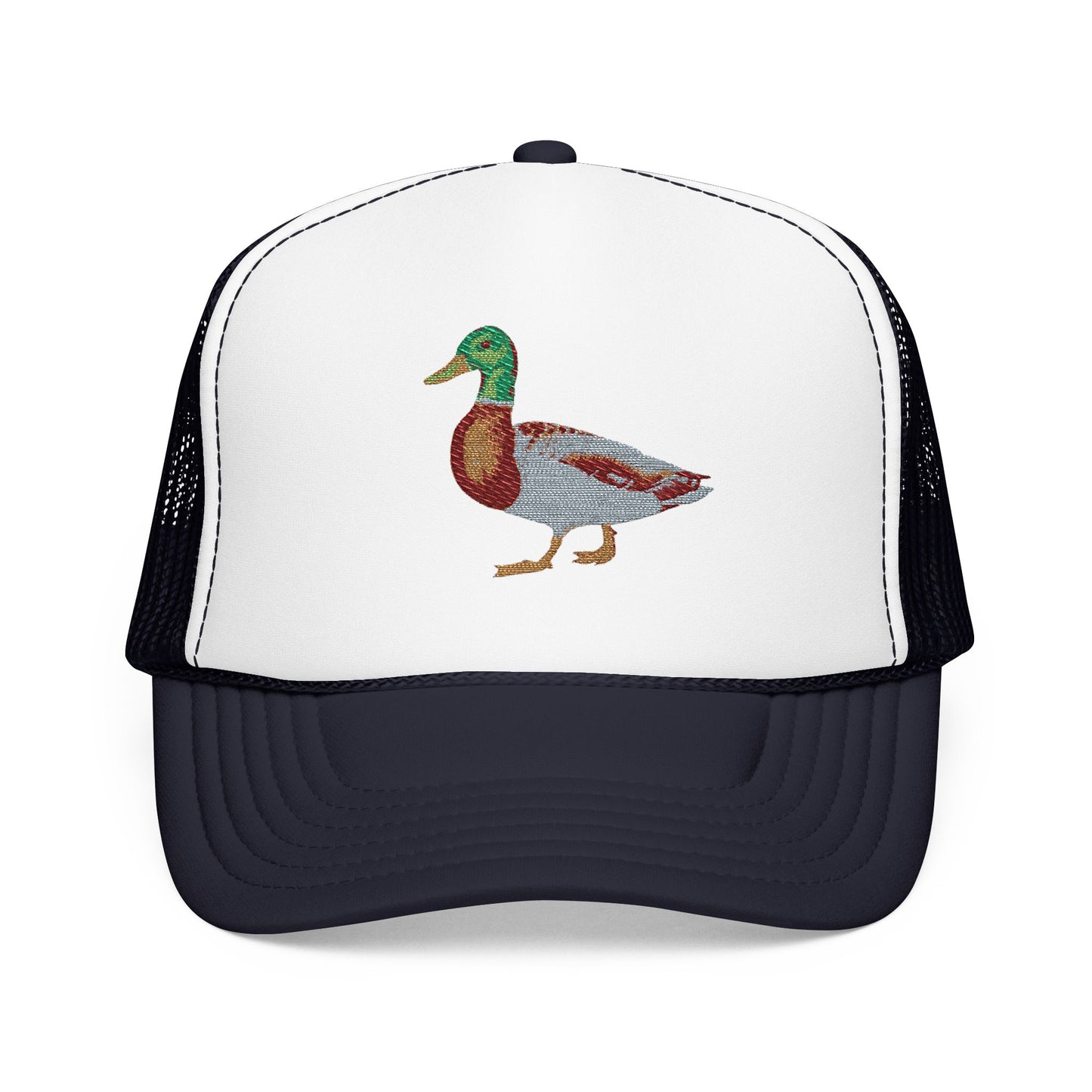 Mallard duck— Logo Foam Mesh Cap