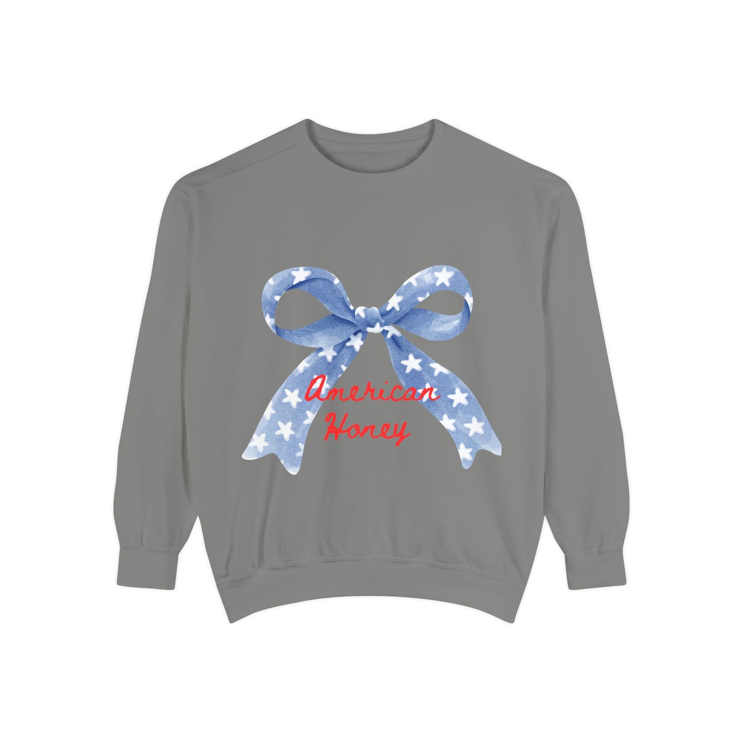 American Honey Patriotic Bow Sweatshirt