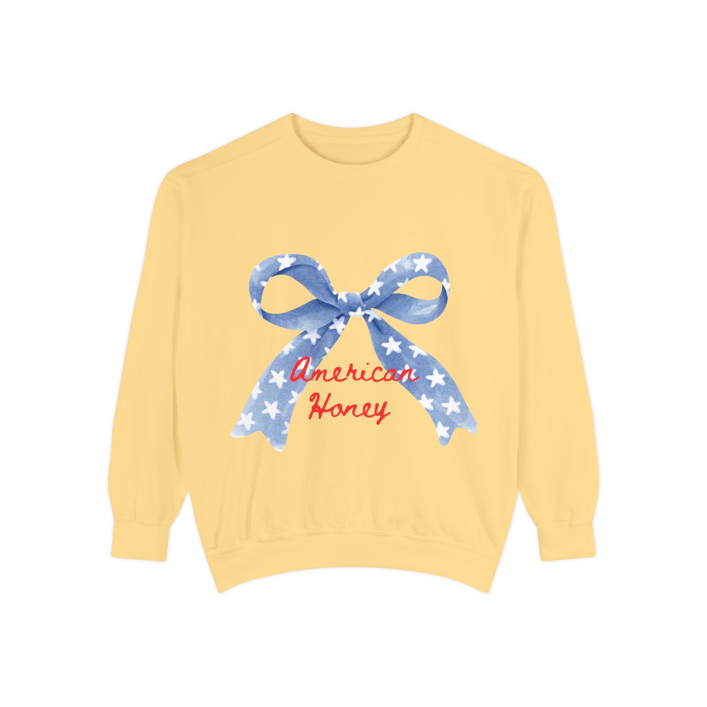 American Honey Patriotic Bow Sweatshirt