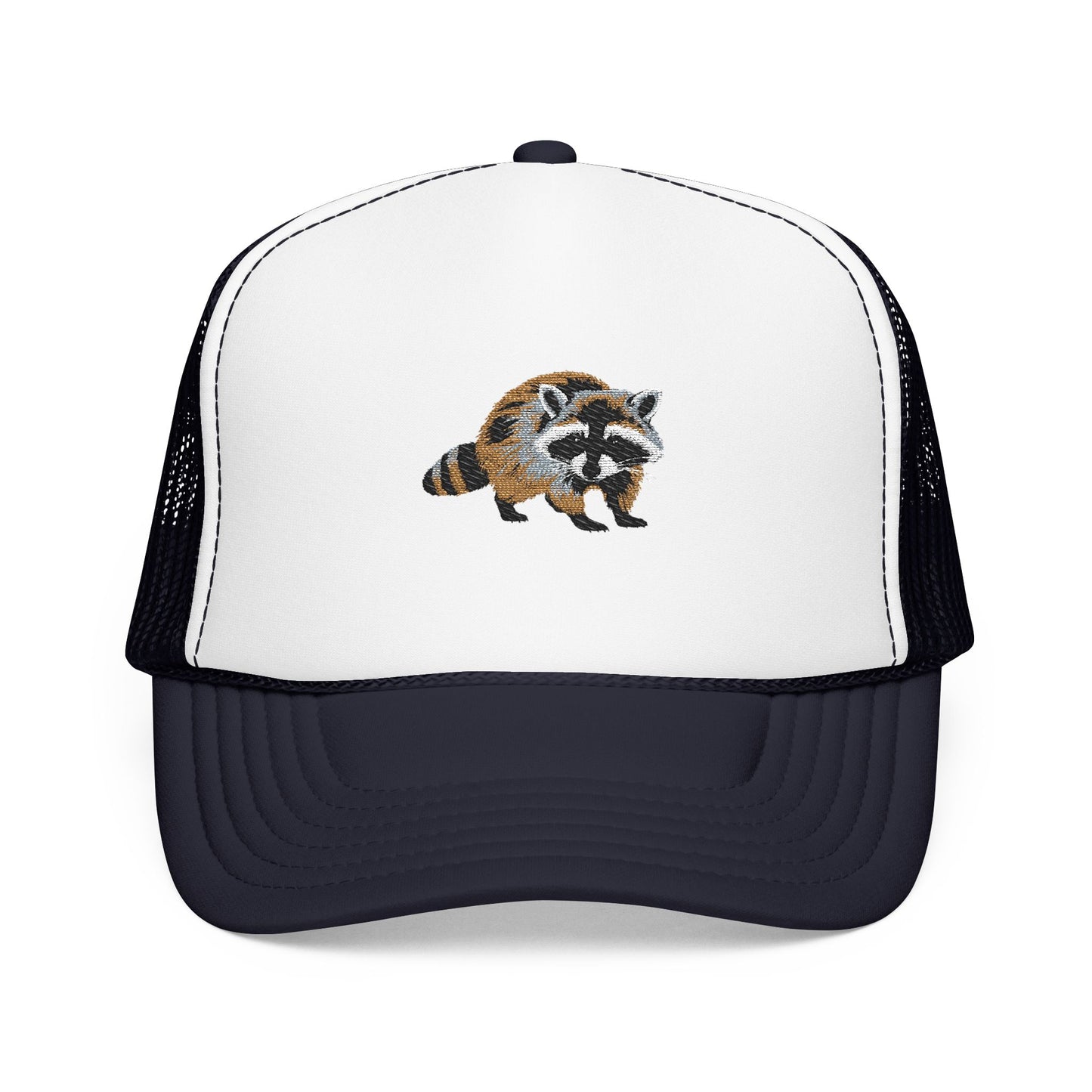 Raccoon— Logo Foam Mesh Cap