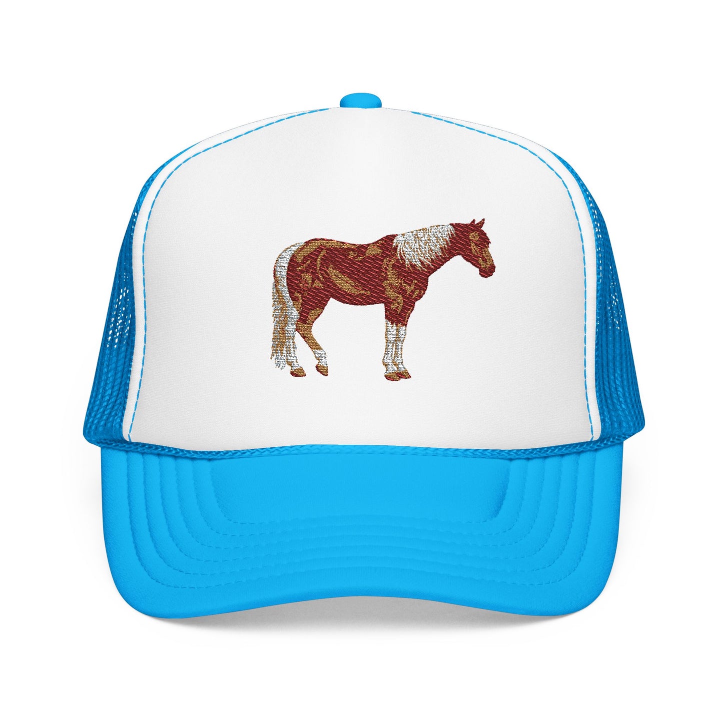 Horse— Logo Foam Mesh Cap