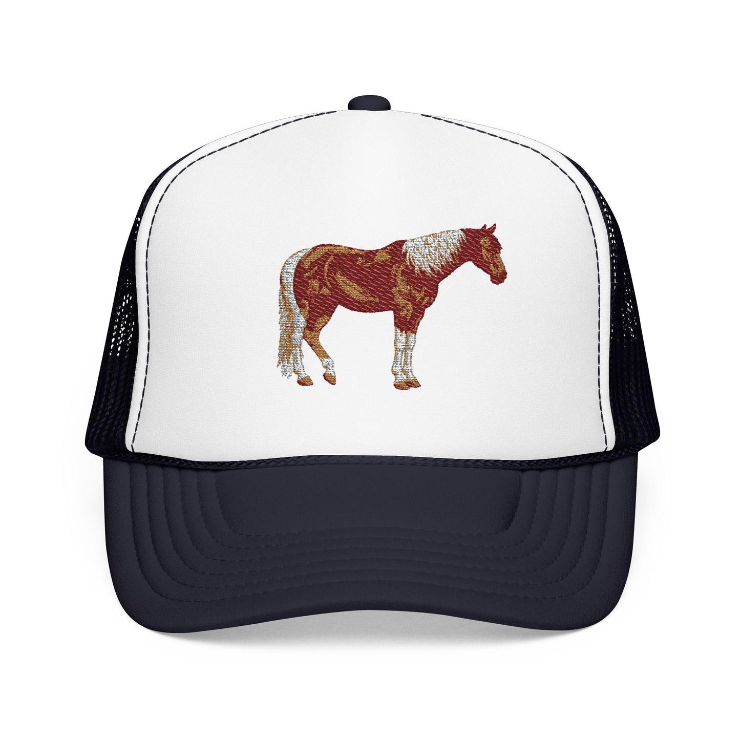 Horse— Logo Foam Mesh Cap