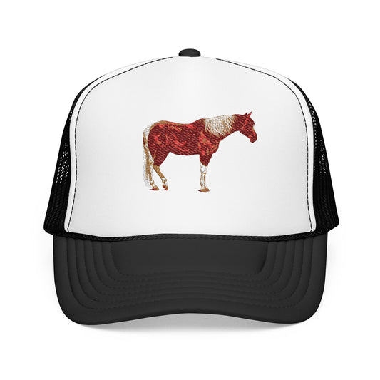 Horse— Logo Foam Mesh Cap
