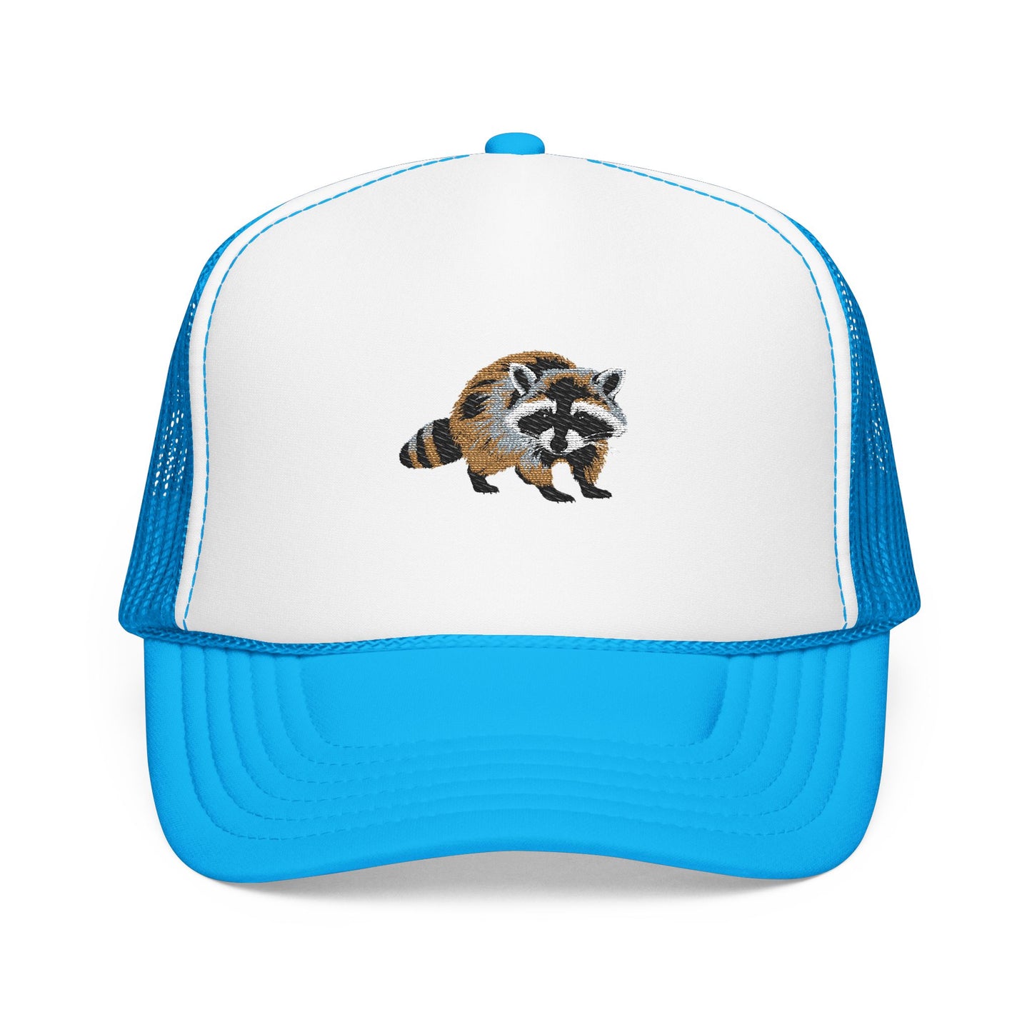 Raccoon— Logo Foam Mesh Cap