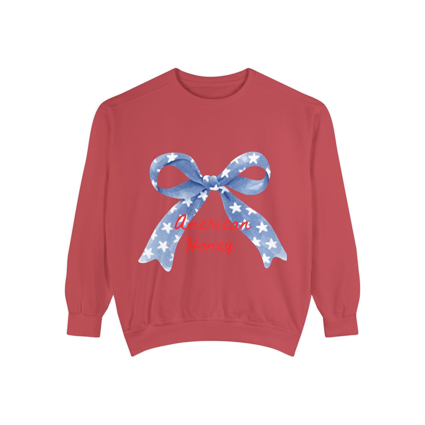 American Honey Patriotic Bow Sweatshirt