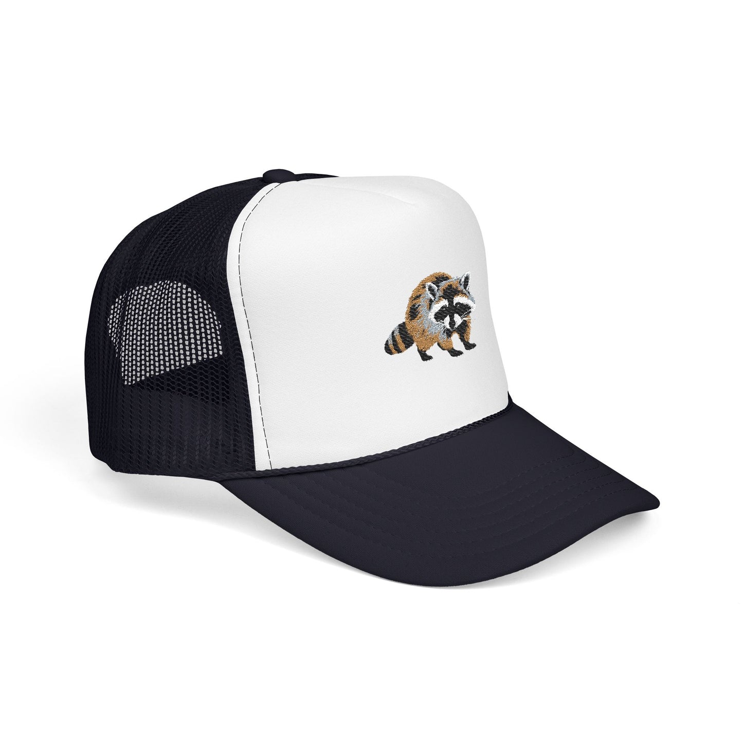 Raccoon— Logo Foam Mesh Cap