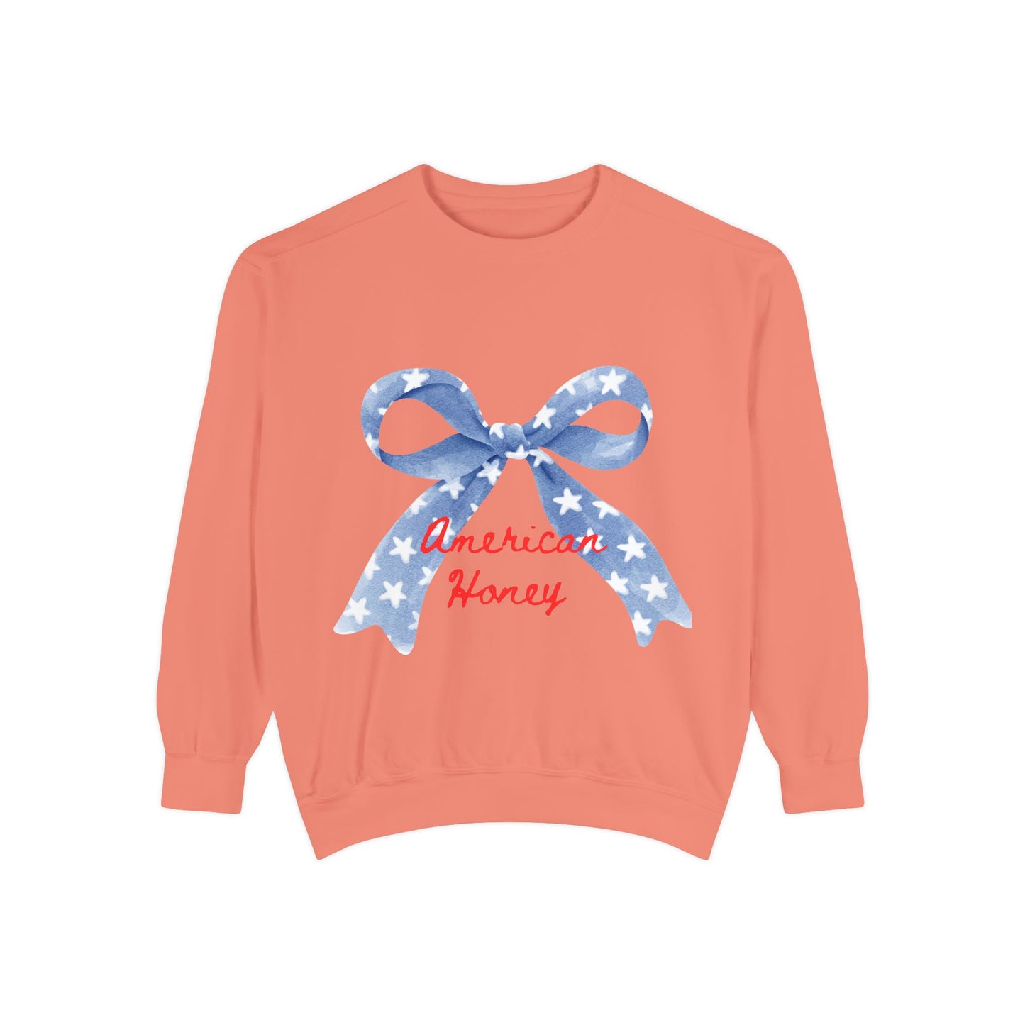 American Honey Patriotic Bow Sweatshirt