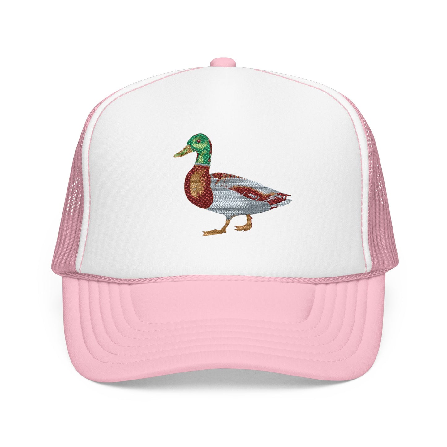 Mallard duck— Logo Foam Mesh Cap