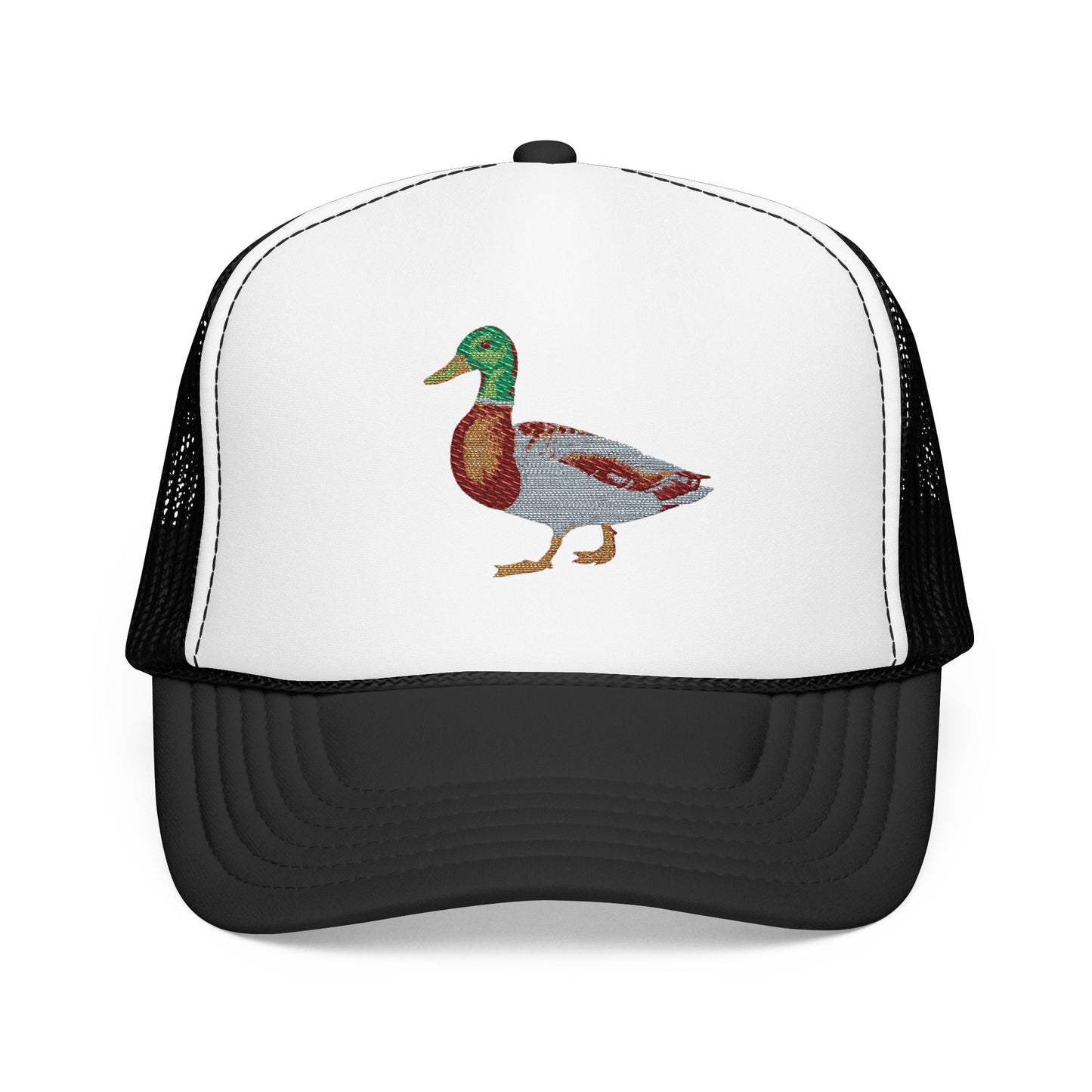 Mallard duck— Logo Foam Mesh Cap
