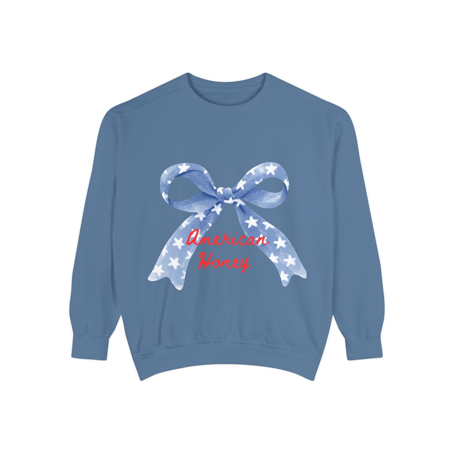 American Honey Patriotic Bow Sweatshirt