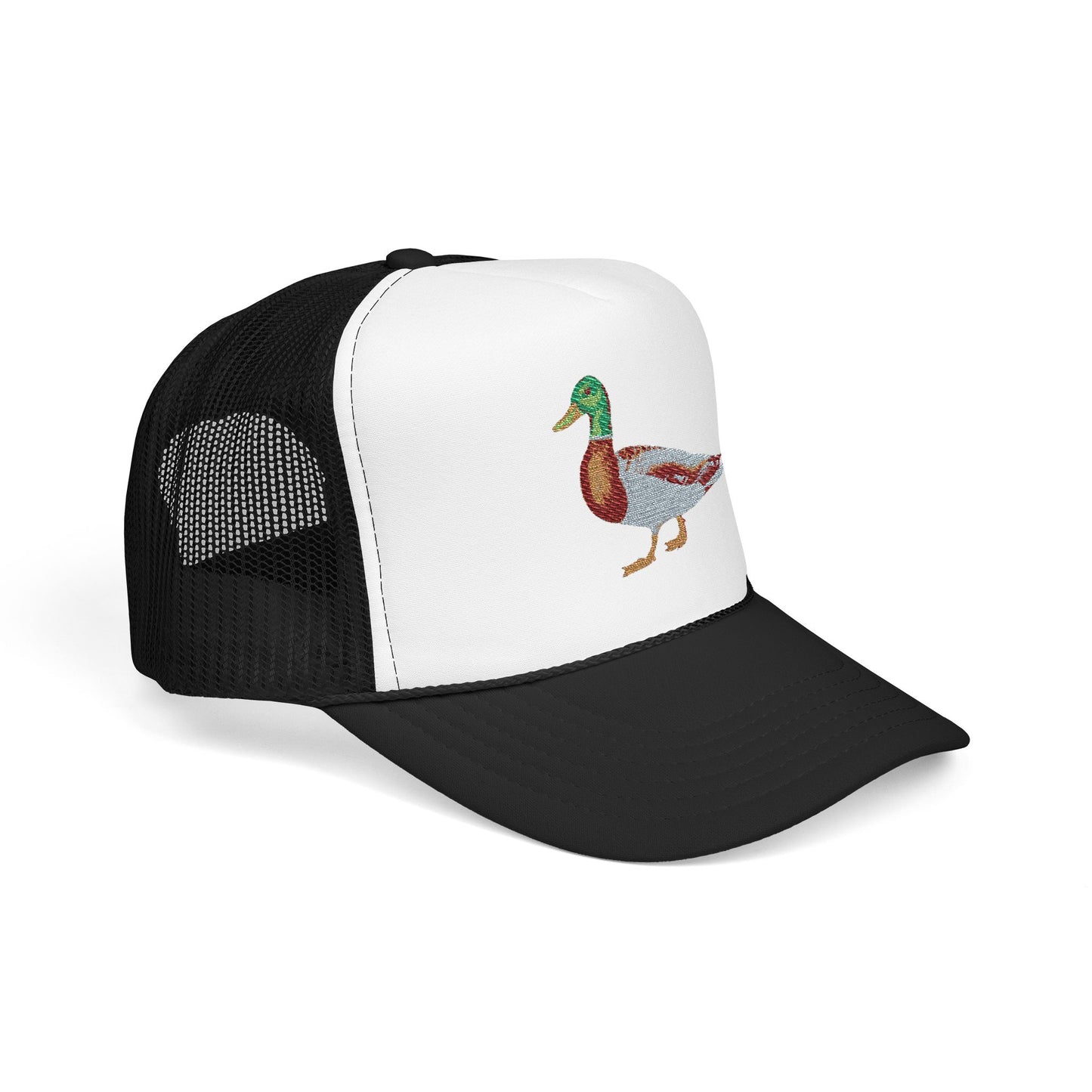 Mallard duck— Logo Foam Mesh Cap
