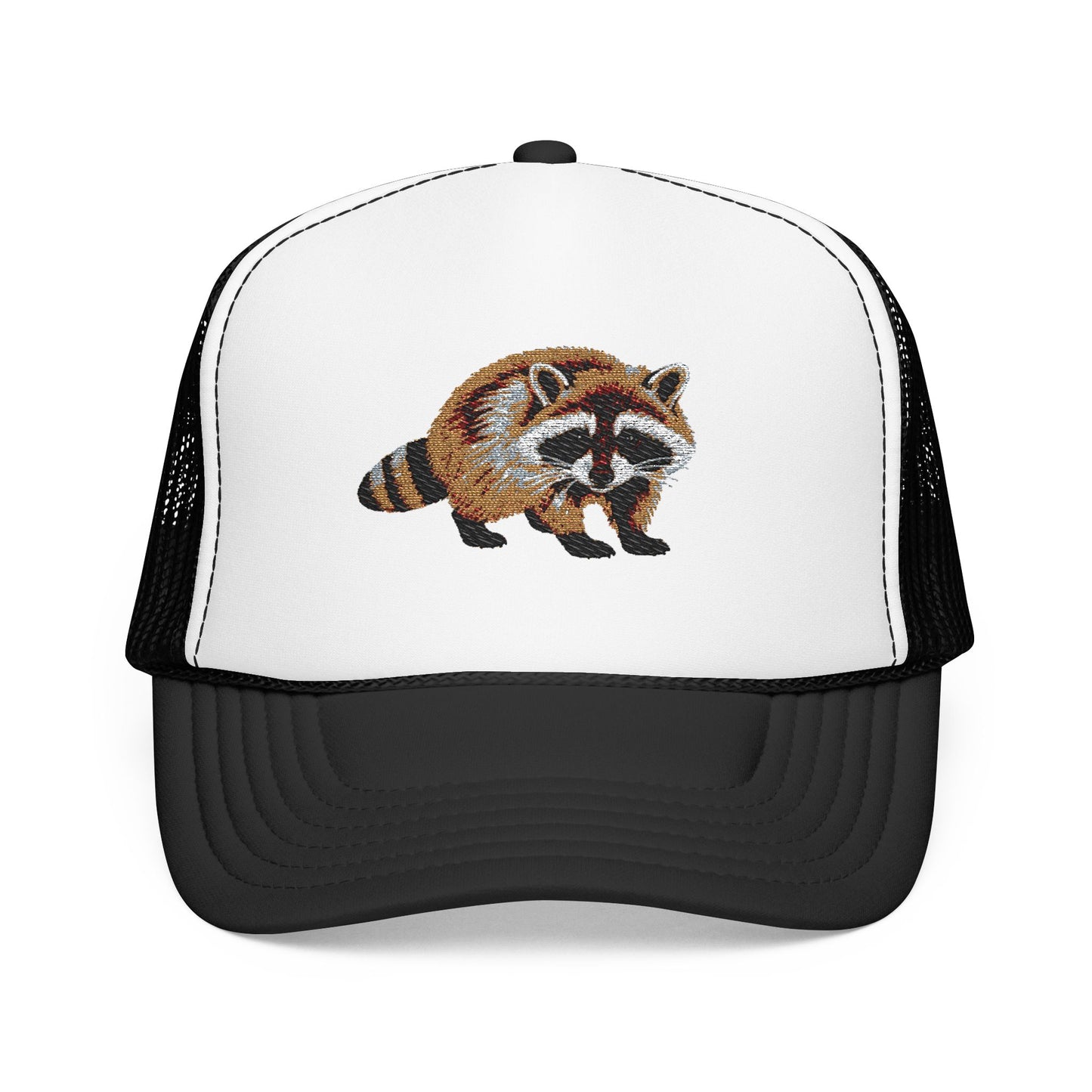 Copy of Copy of Copy of Copy of Copy of Copy of Copy of Copy of Copy of Copy of Copy of Raccoon— Logo Foam Mesh Cap