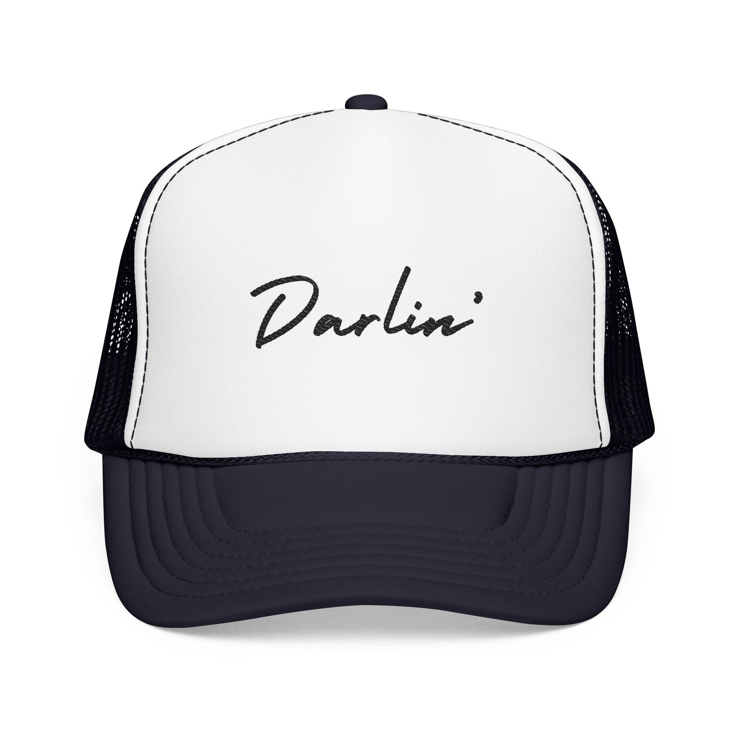 Darlin’— Logo Foam Mesh Cap