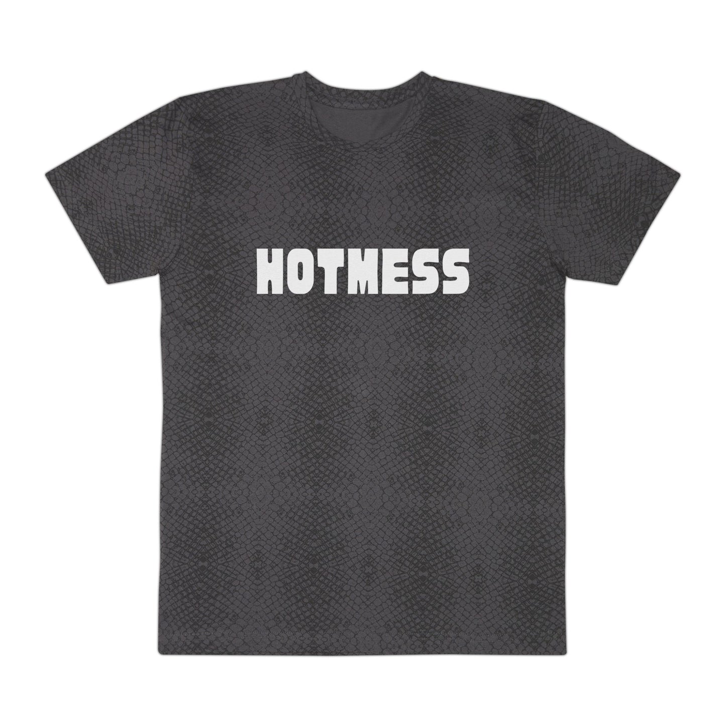 HOT MESS Leopard Tee — OVERSIZED Graphic Printed T‑Shirt