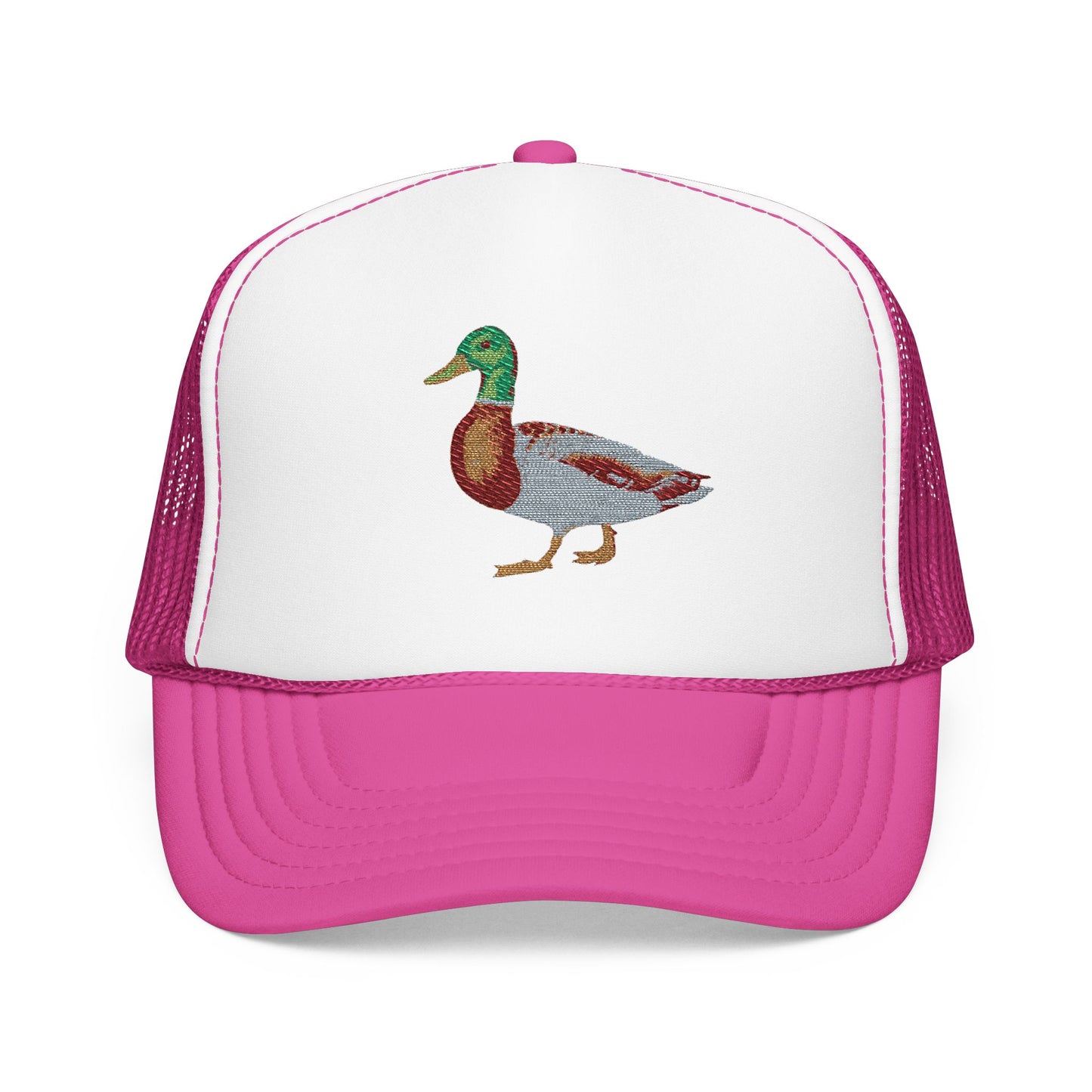 Mallard duck— Logo Foam Mesh Cap