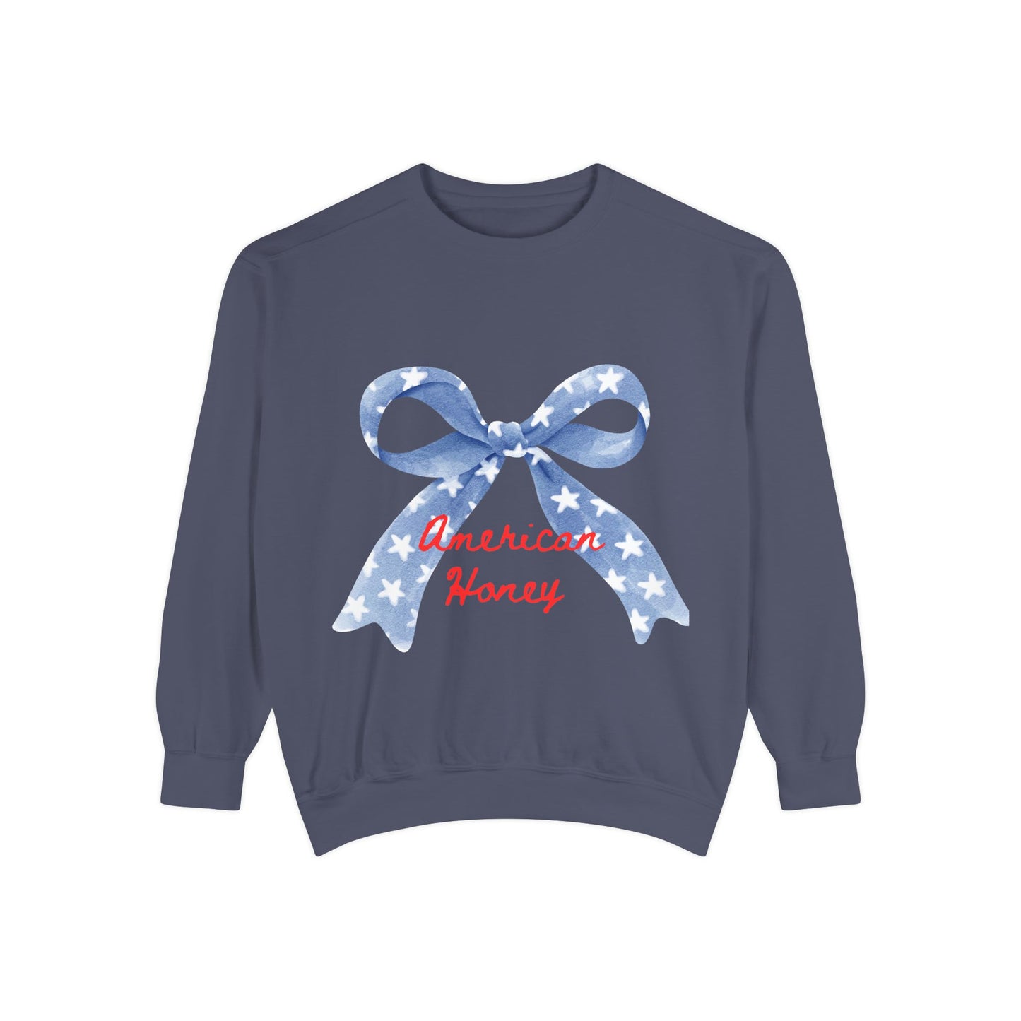 American Honey Patriotic Bow Sweatshirt