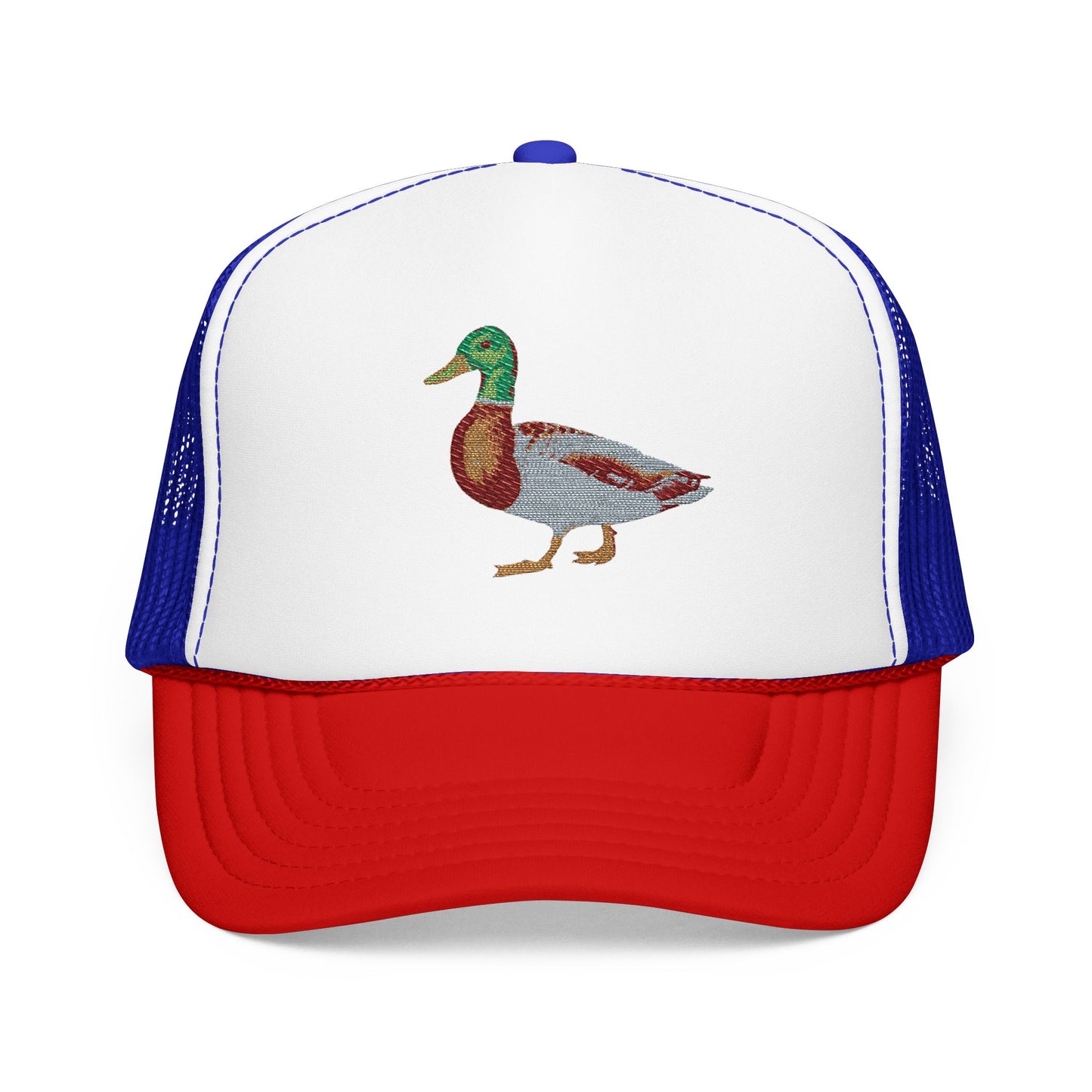 Mallard duck— Logo Foam Mesh Cap