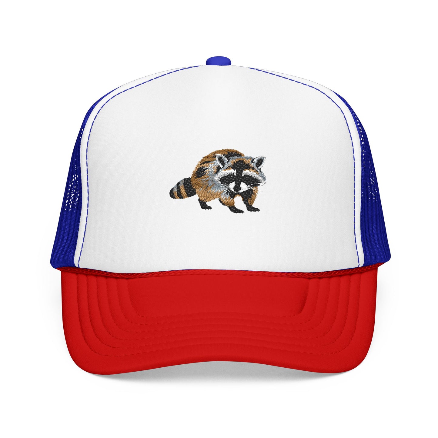 Raccoon— Logo Foam Mesh Cap