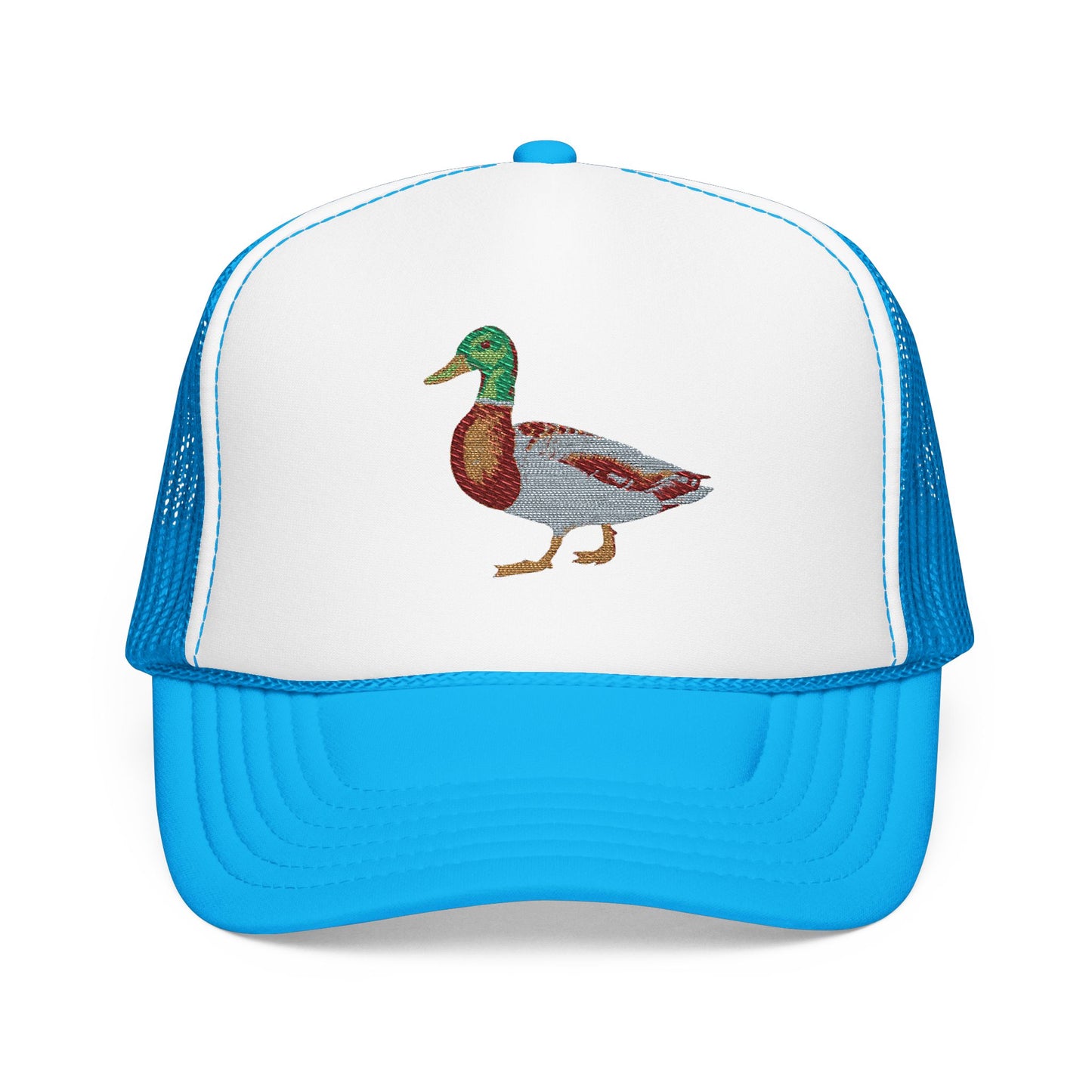Mallard duck— Logo Foam Mesh Cap