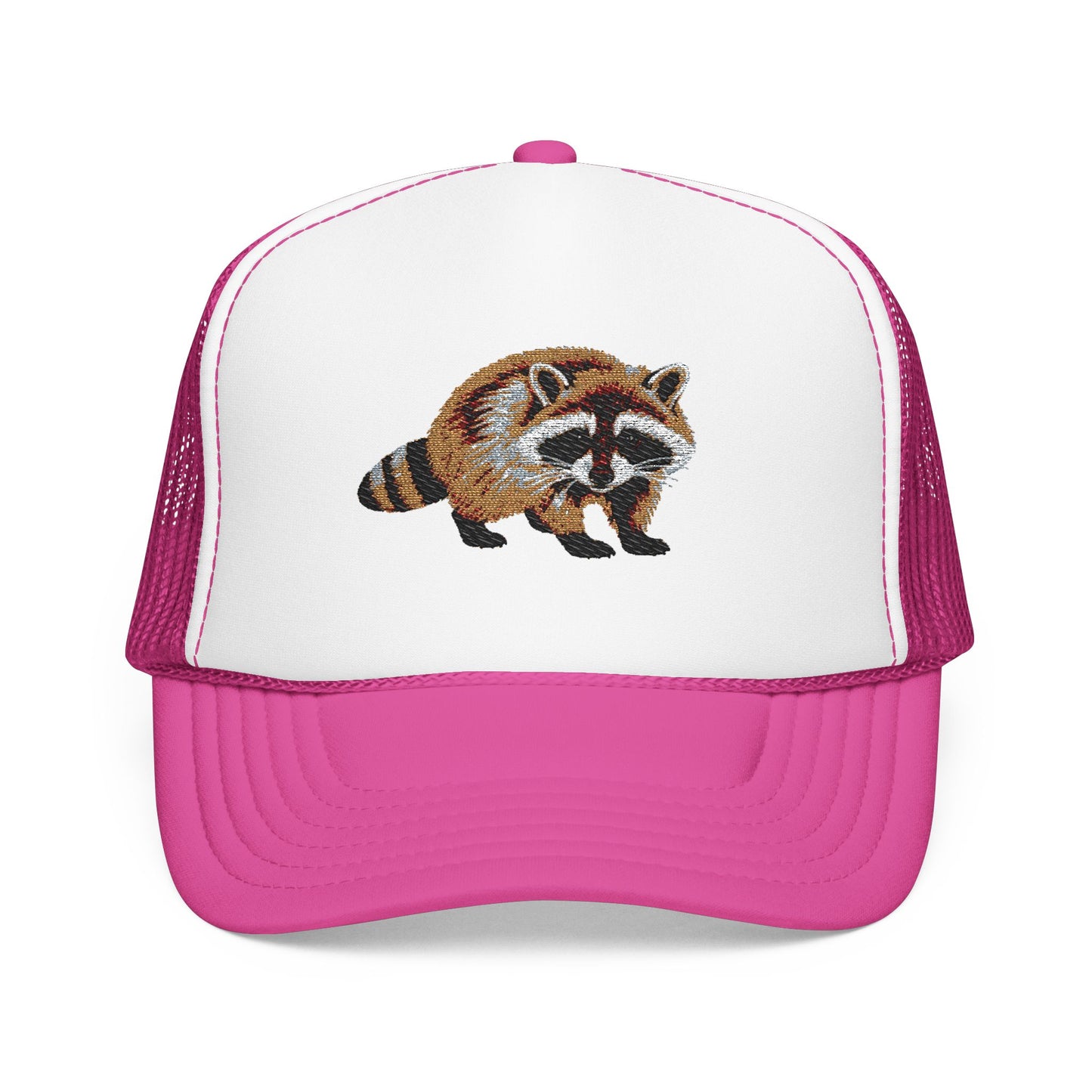 Copy of Copy of Copy of Copy of Copy of Copy of Copy of Copy of Copy of Copy of Copy of Raccoon— Logo Foam Mesh Cap