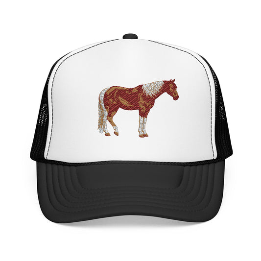 Horse— Logo Foam Mesh Cap
